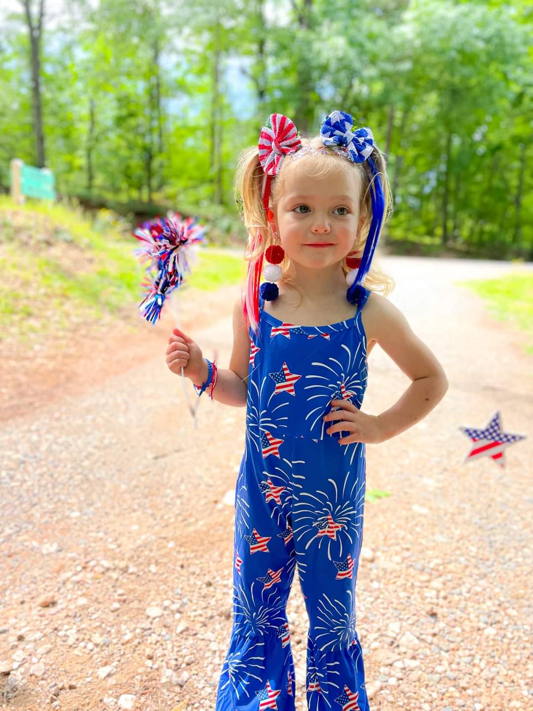 Fireworks Romper