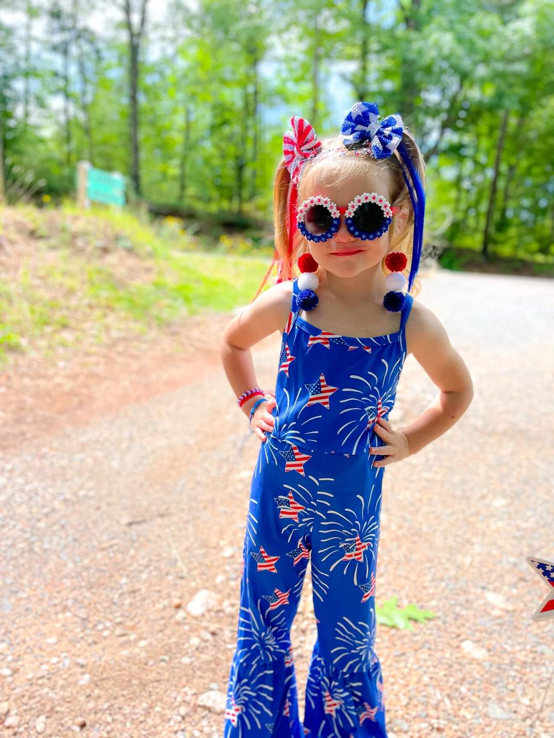 Fireworks Romper