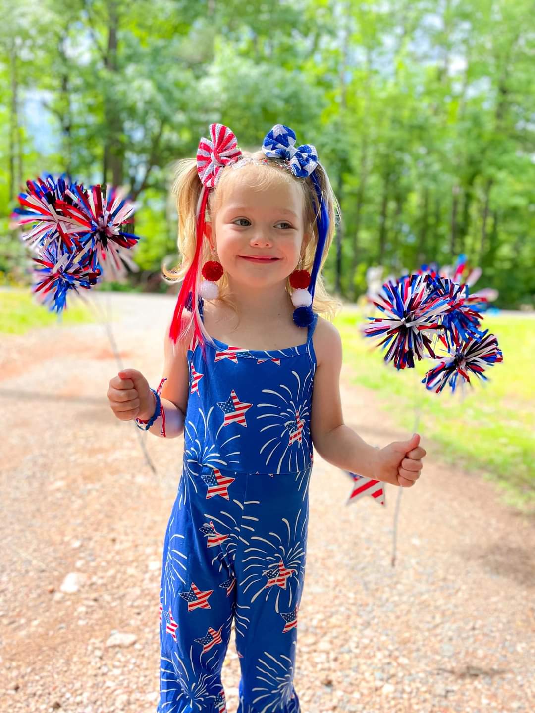 Fireworks Romper