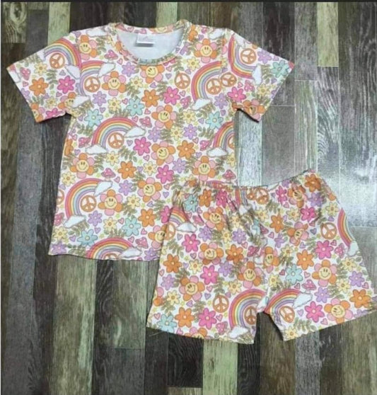 Rainbow Daisy Set