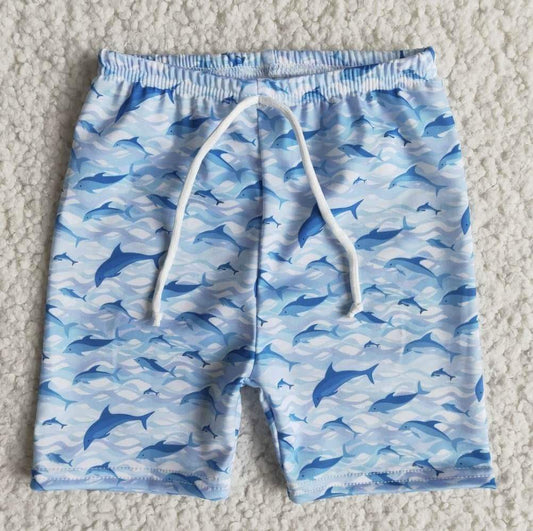 Shark Swim Trunks